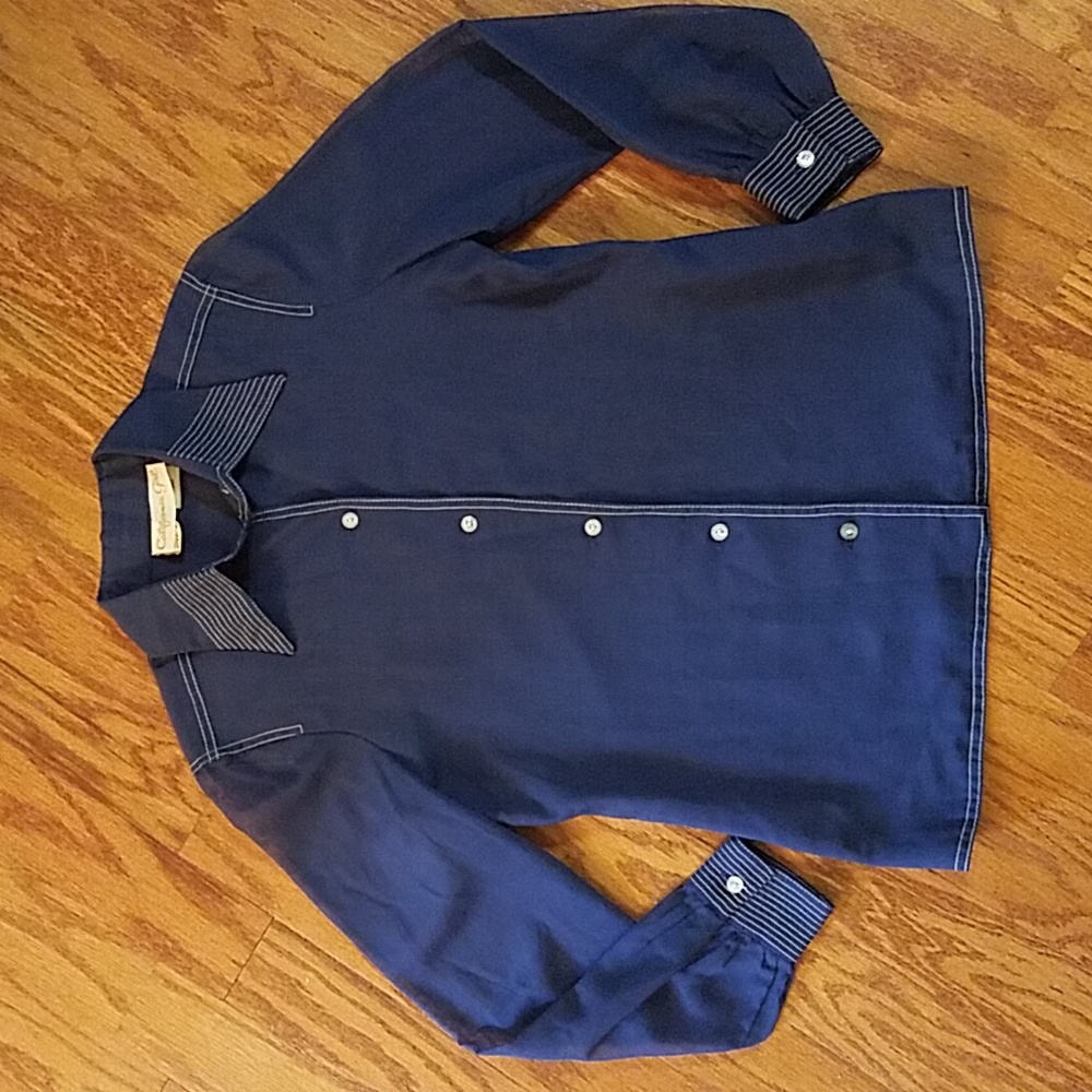 VTG California Girl blouse NWT